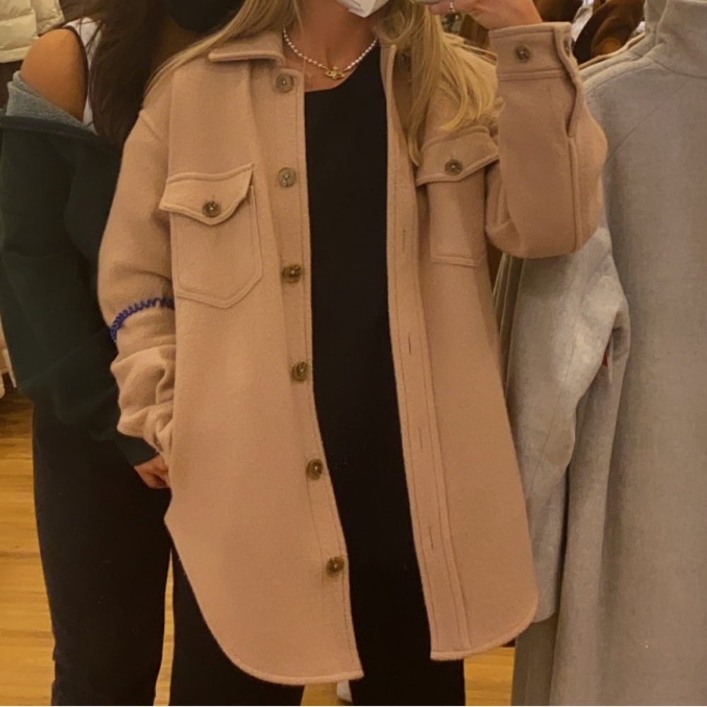 Aritzia Wilfred Free The Ganna Shirt Jacket